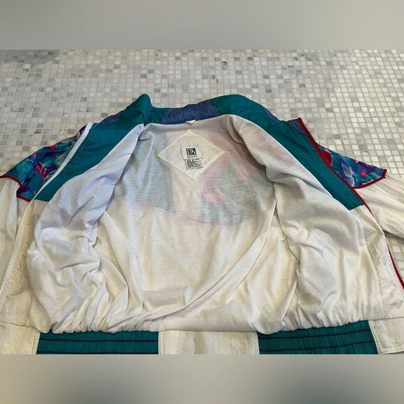 Vintage 80s 90s Cream White Two Piece Jumpsuit - Picture 7 of 16